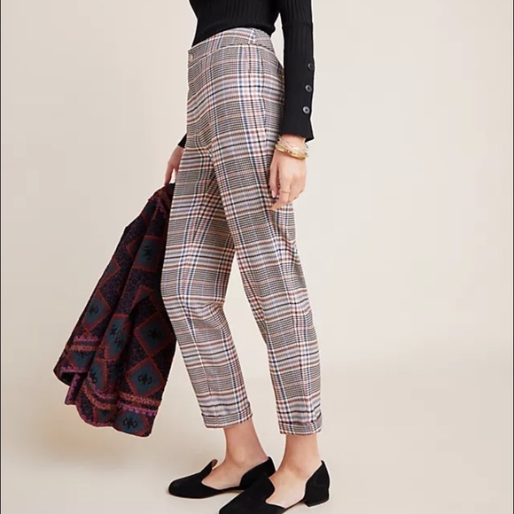 Anthropologie Malcom Plaid Trouser - Picture 2 of 7